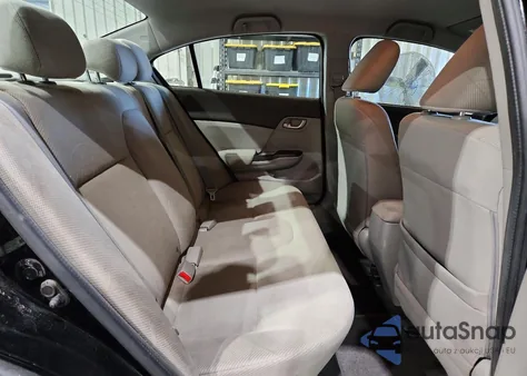 2012 Honda Civic Lx z USA, uszkodzony, nr VIN 2HGFB2F52CH585149